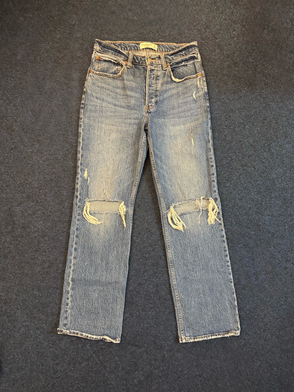 Abercrombie The 90s Baggy Low Rise Jeans